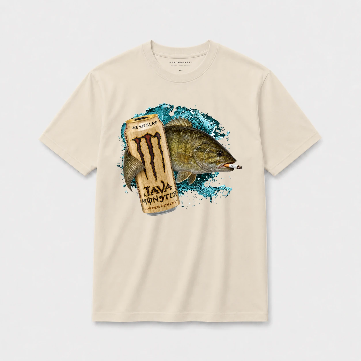 Coffee boost smallmouth t shirt light20sand20coffee20boost20smallmouth.webp
