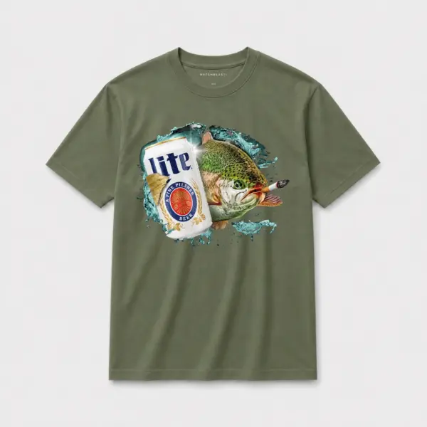 Cold lite trout t shirt olive20green20cold20lite20trout.webp