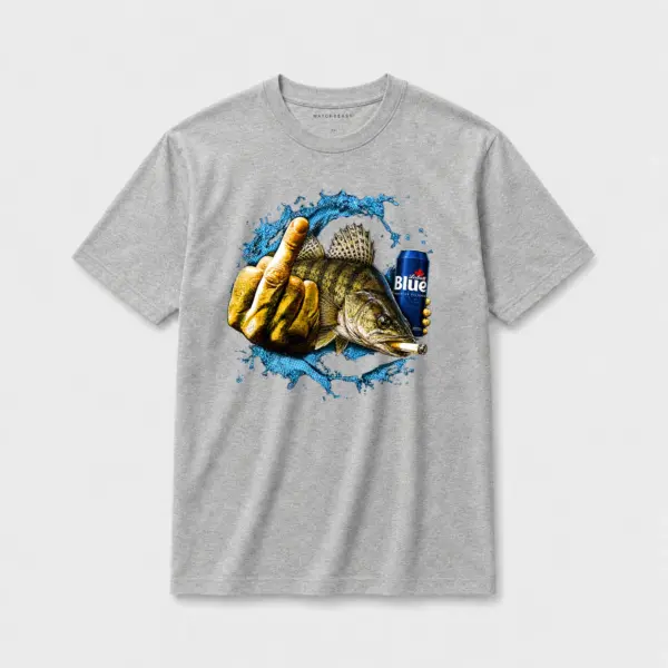 Cold one flip off walleye t shirt gray20cold20one20flip off20walleye20t shirt.webp
