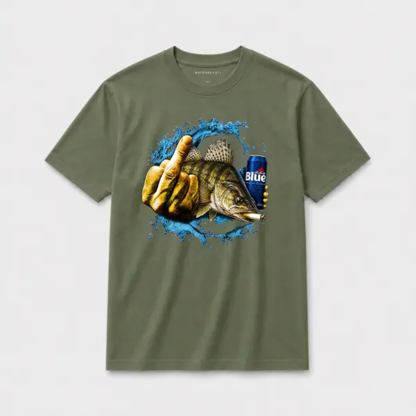 Cold one flip off walleye t shirt olive20green20cold20one20flip off20walleye20t shirt.webp