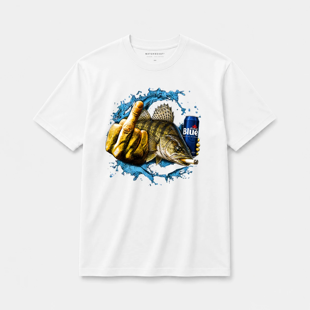 Cold one flip off walleye t shirt white20cold20one20flip off20walleye20t shirt.webp