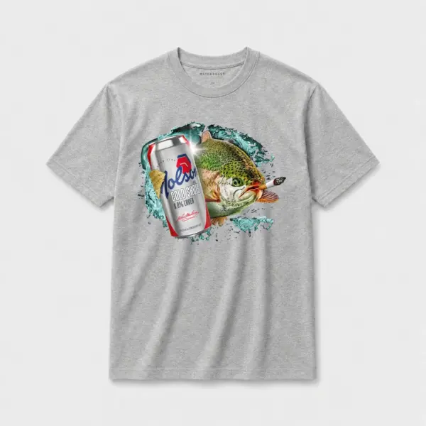Cold shot trout t shirt gray20cold20shot20trout.webp
