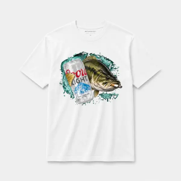Cool light bass smoke t shirt white20cool20light20bass20smoke.webp