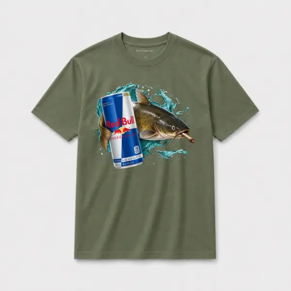 Energy rush catfish joint t shirt olive20green20energy20rush20catfish20joint.webp