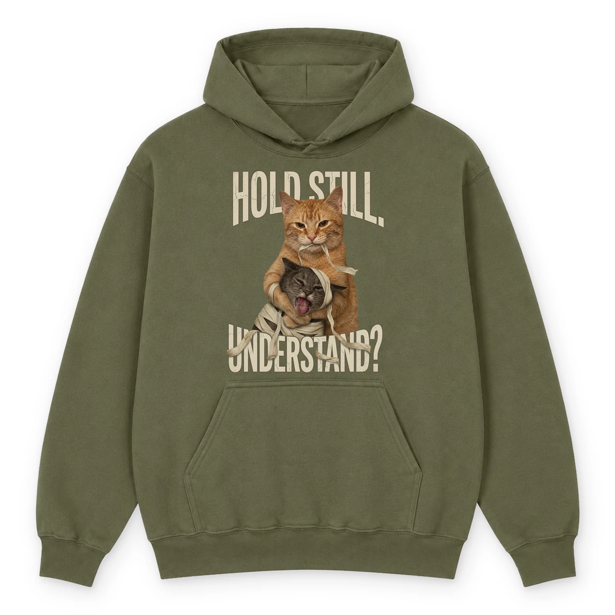 Hold still hoodie olive20hold20still.webp