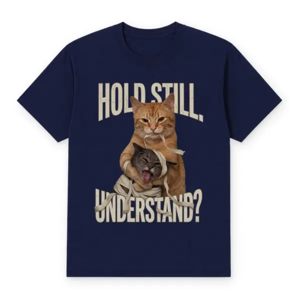 Hold still t shirt navy20hold20still.webp