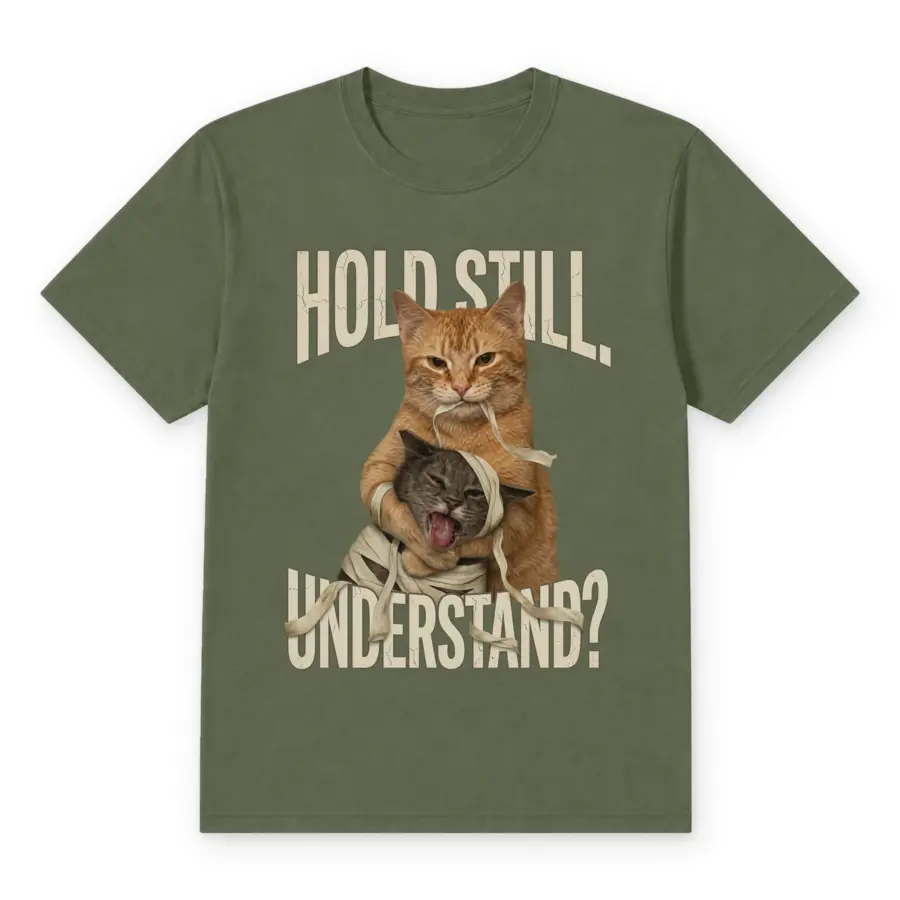 Hold still t shirt olive20hold20still.webp