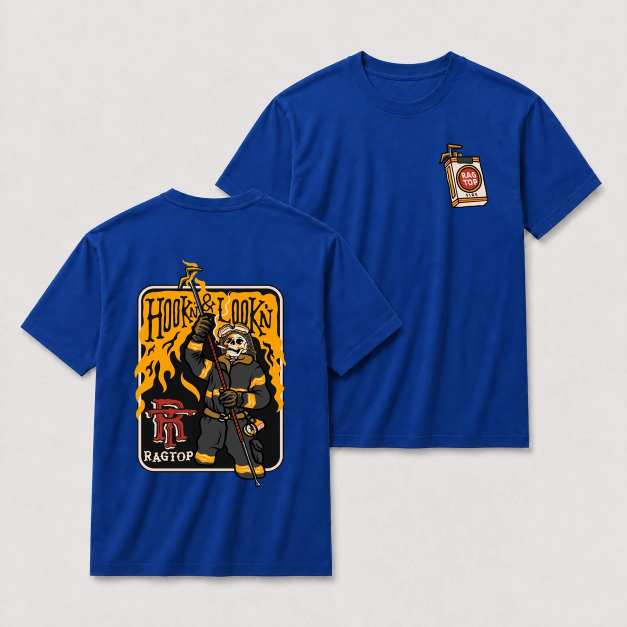 Hook lookn firefighter oversize tee blue20hook2020lookn20firefighter20t shirt.webp