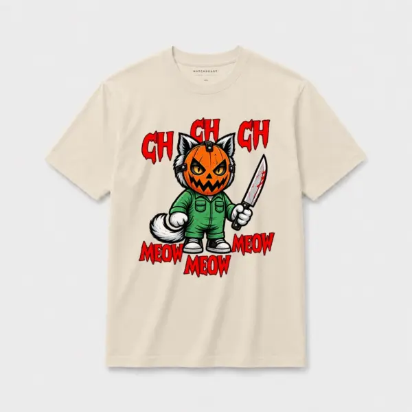 Jack o slasher cat t shirt light20sand20jack20o20slasher20cat.webp