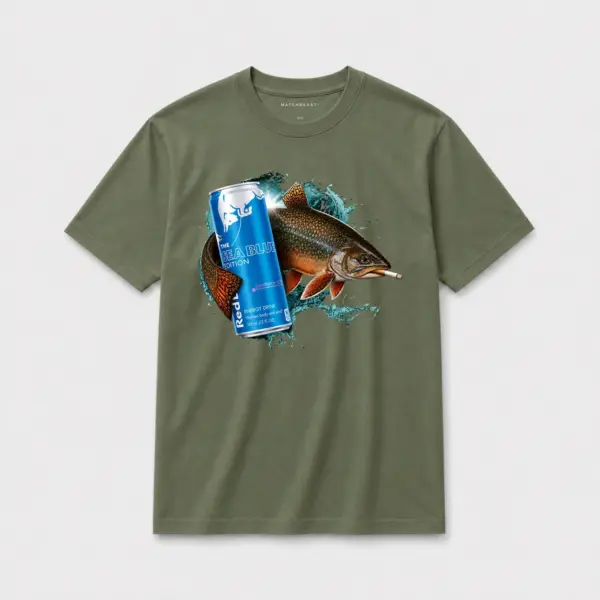 Juneberry rush brook trout t shirt olive20green20juneberry20rush20brook20trout.webp