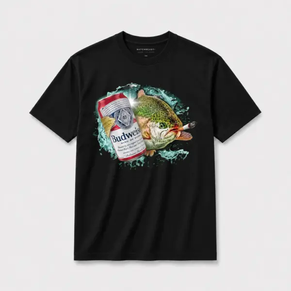 King lager trout smoke t shirt black20king20lager20trout20smoke.webp