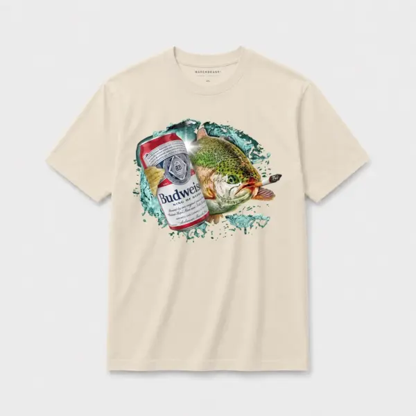 King lager trout smoke t shirt light20sand20king20lager20trout20smoke.webp