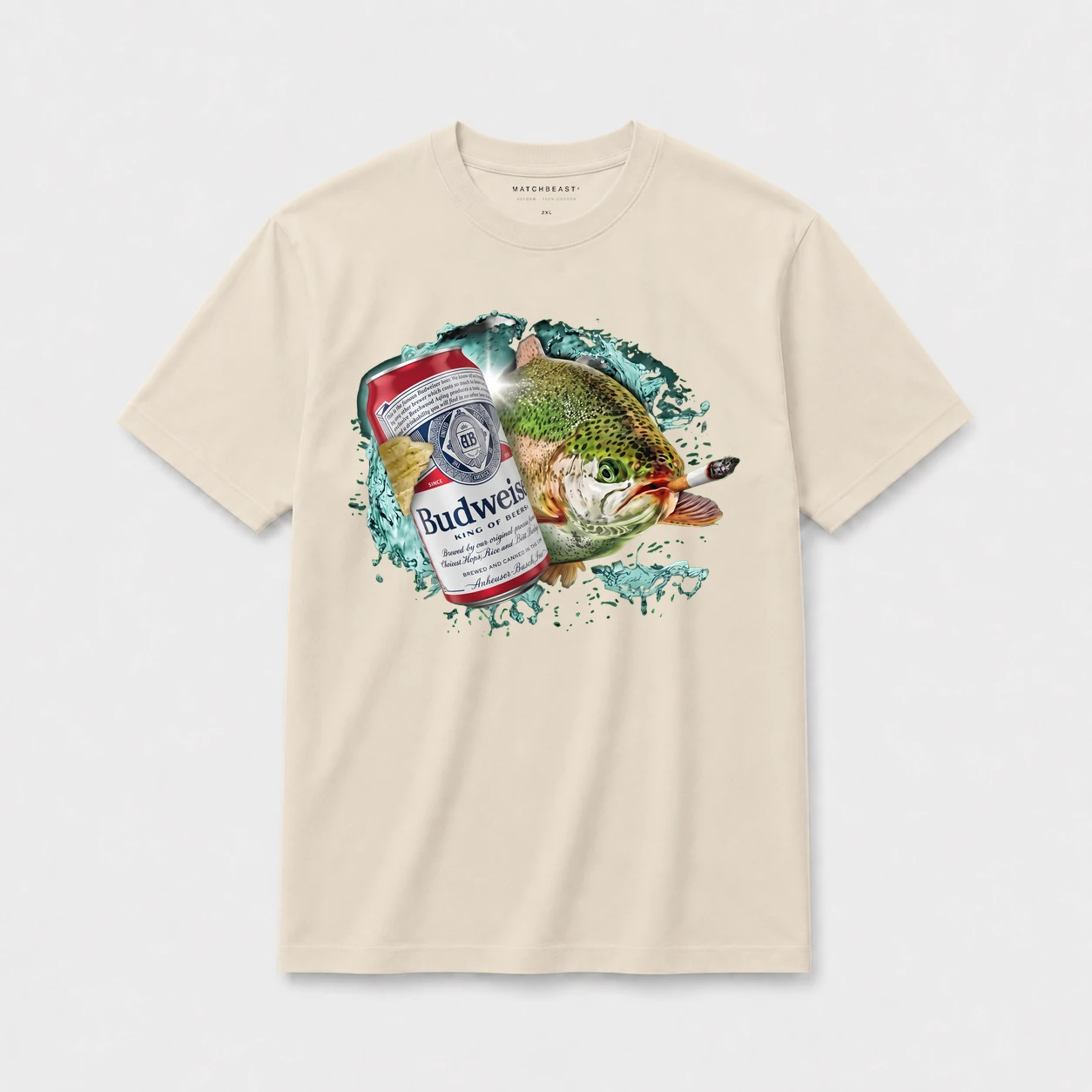 King lager trout smoke t shirt light20sand20king20lager20trout20smoke.webp