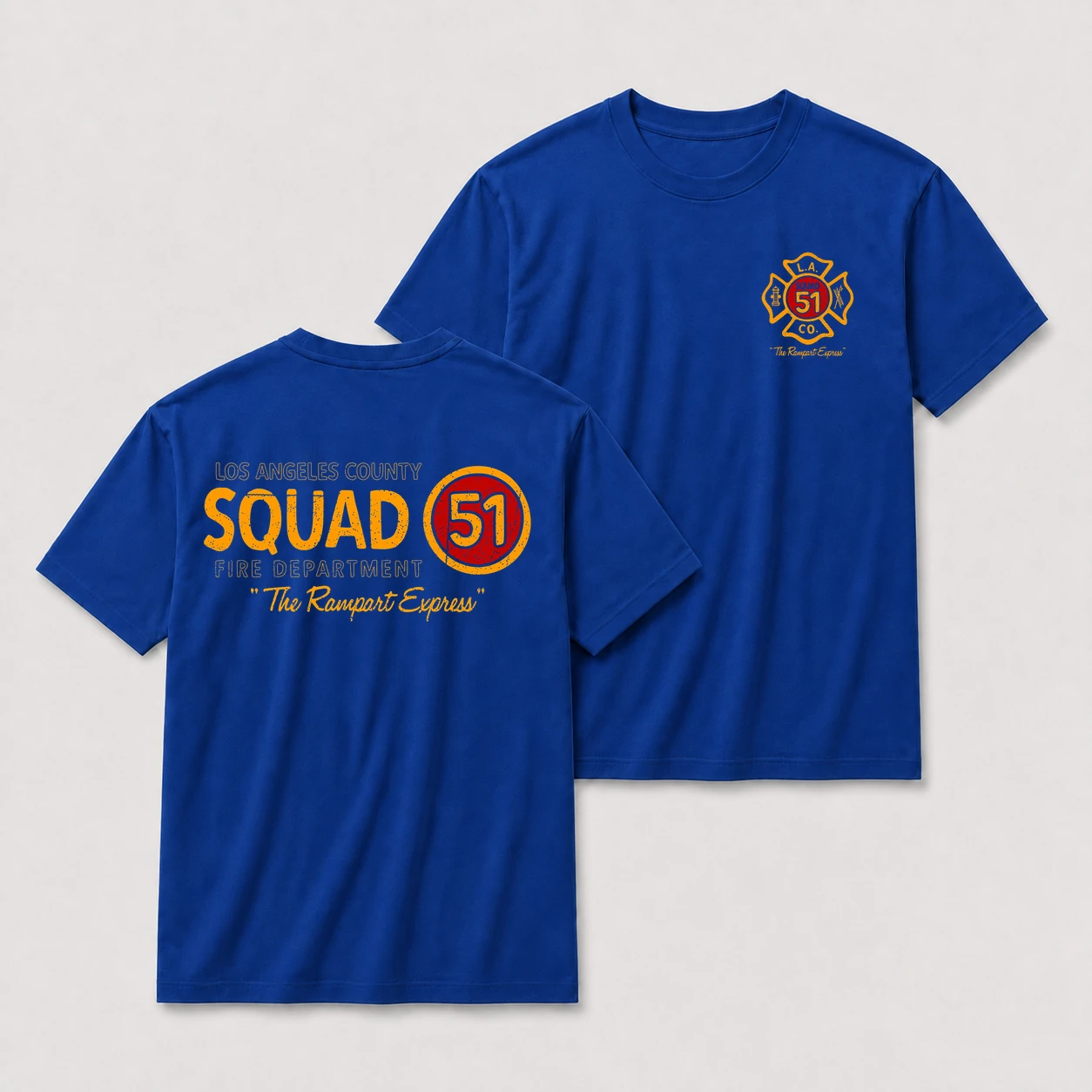La co. squad co. 51 house t shirt blue20la20co.20squad20co.205120house20tee.webp