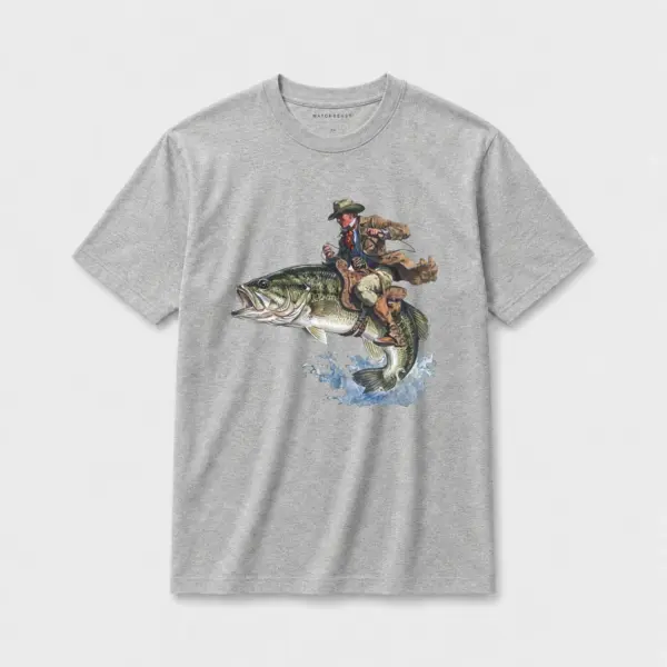 Largemouth rider t shirt gray20largemouth20rider.webp