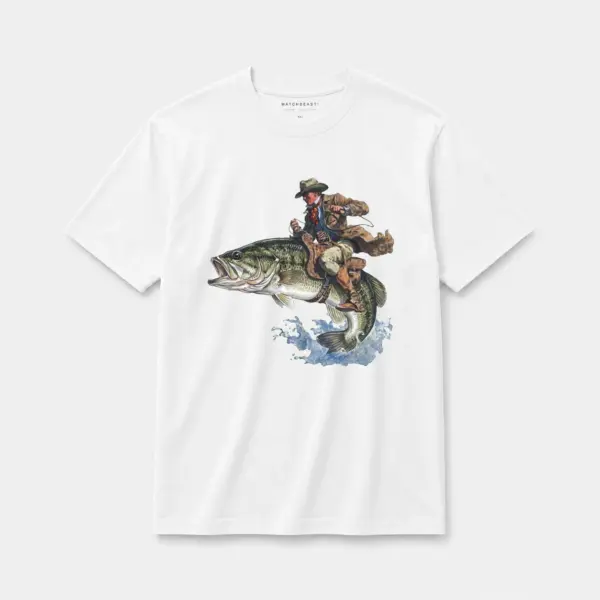Largemouth rider t shirt white20largemouth20rider.webp