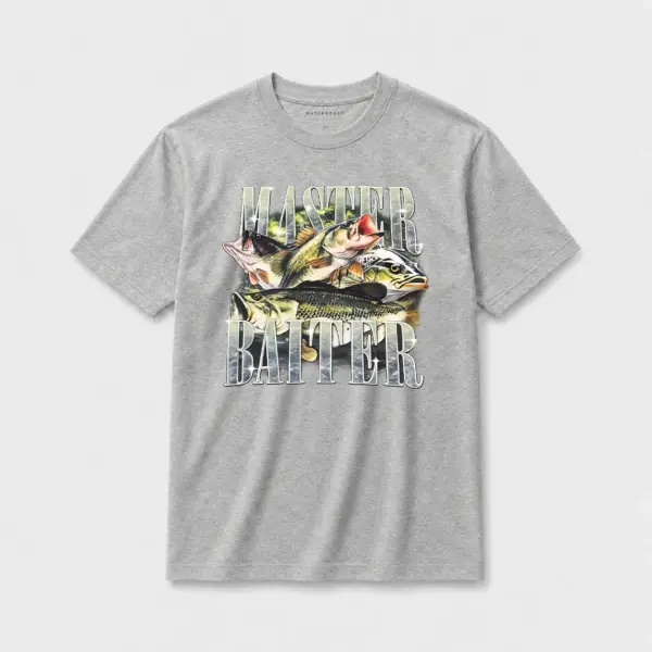 Master baiter t shirt gy
