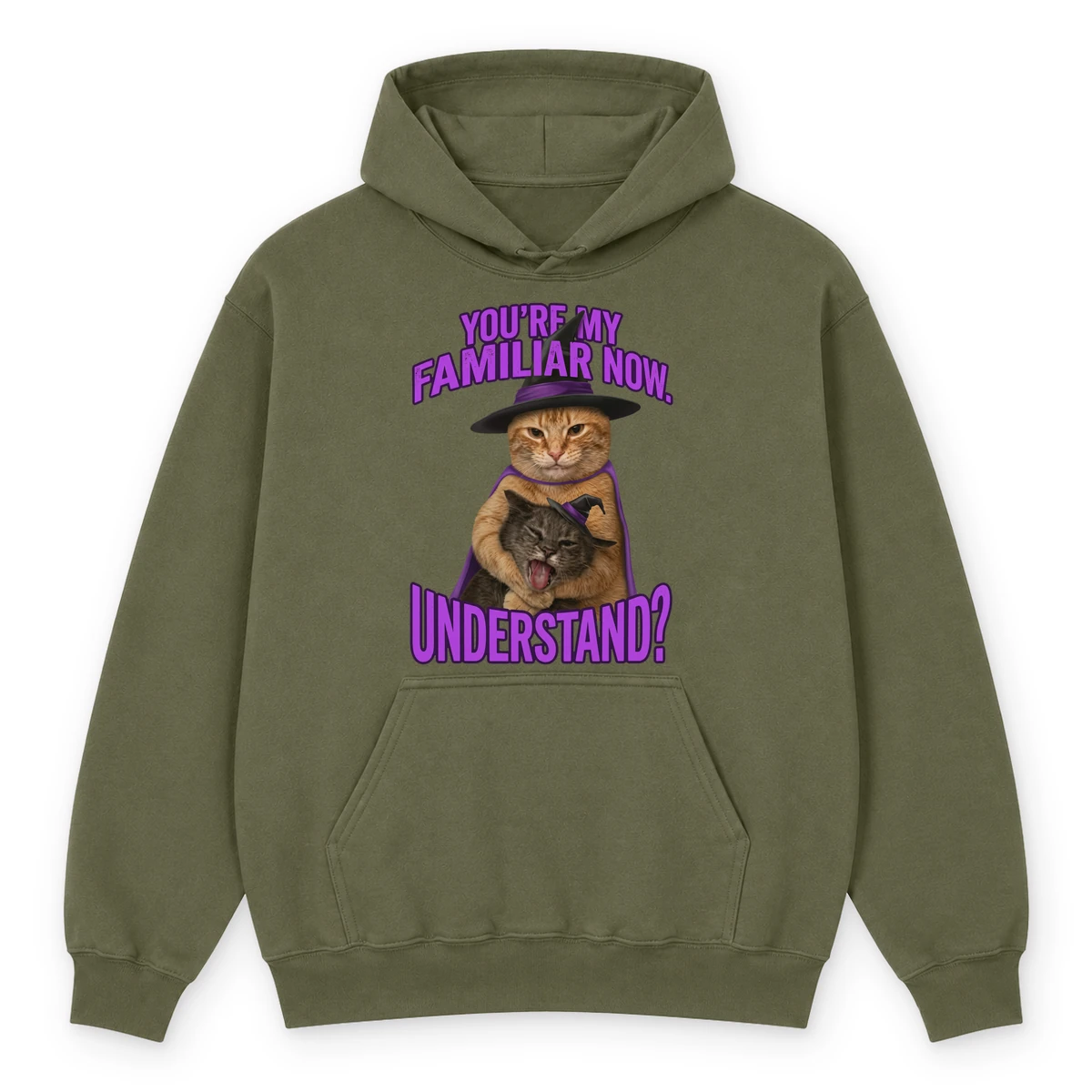 My familiar hoodie olive20my20familiar.webp