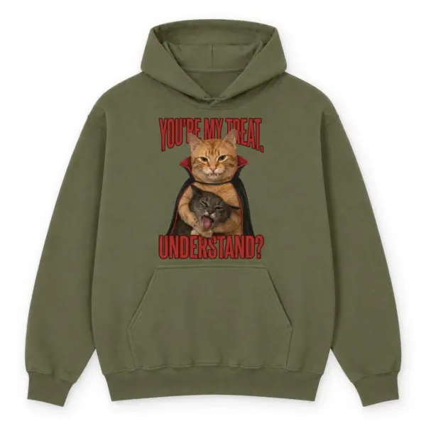My treat hoodie olive20my20treat.webp