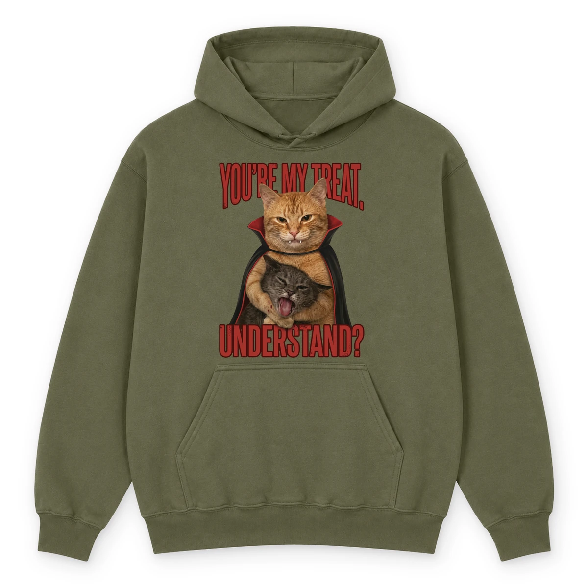 My treat hoodie olive20my20treat.webp