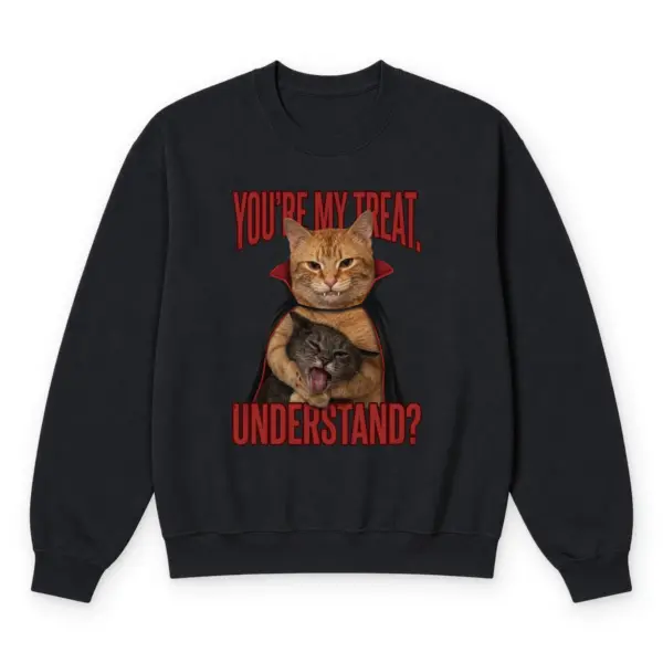 My treat sweatshirt black20my20treat.webp