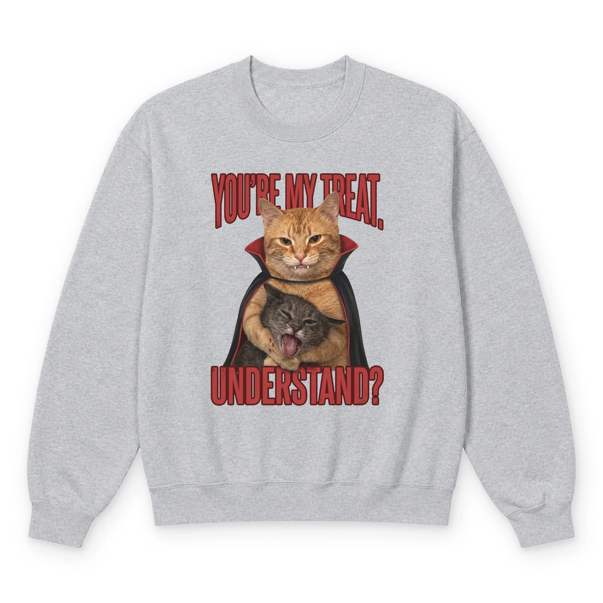 My treat sweatshirt gray20my20treat.webp