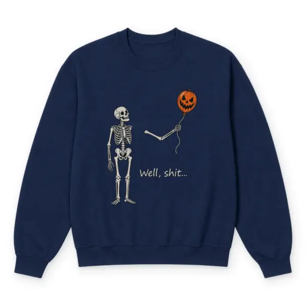Navy wrong balloon skeleton