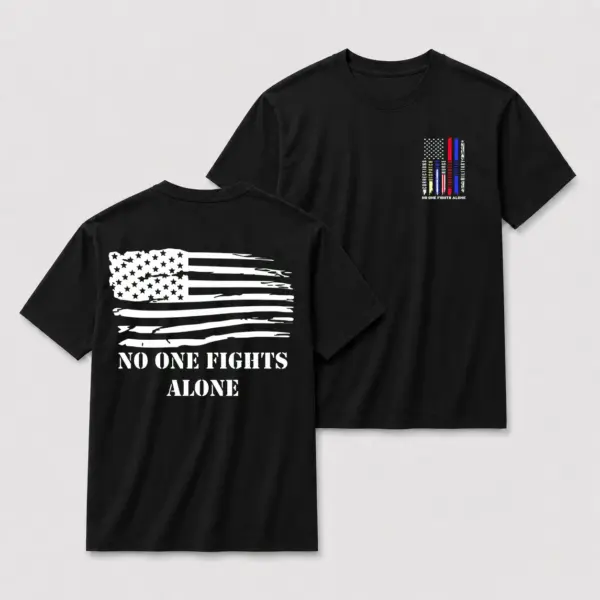 No one fights alone tribute oversize tee black20no20one20fights20alone20tribute20t shirt.webp