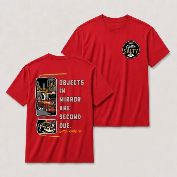 Objects in mirror firefighter oversize tee red20objects20in20mirror20firefighter20t shirt.webp
