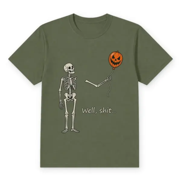 Olive wrong balloon skeleton