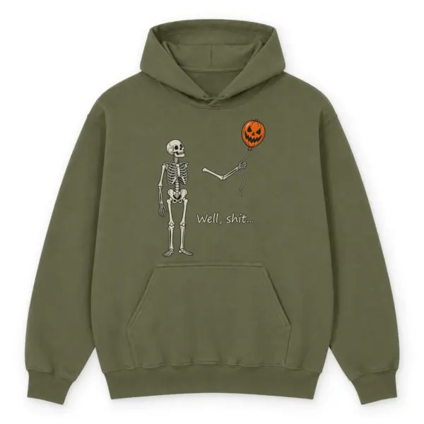 Olive wrong balloon skeleton
