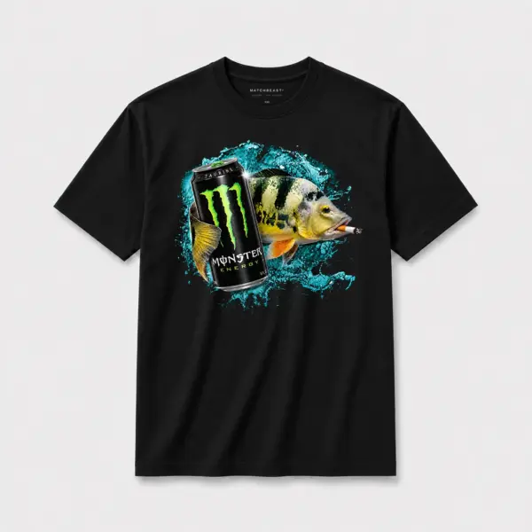 Original full send rainbow trout t shirt b