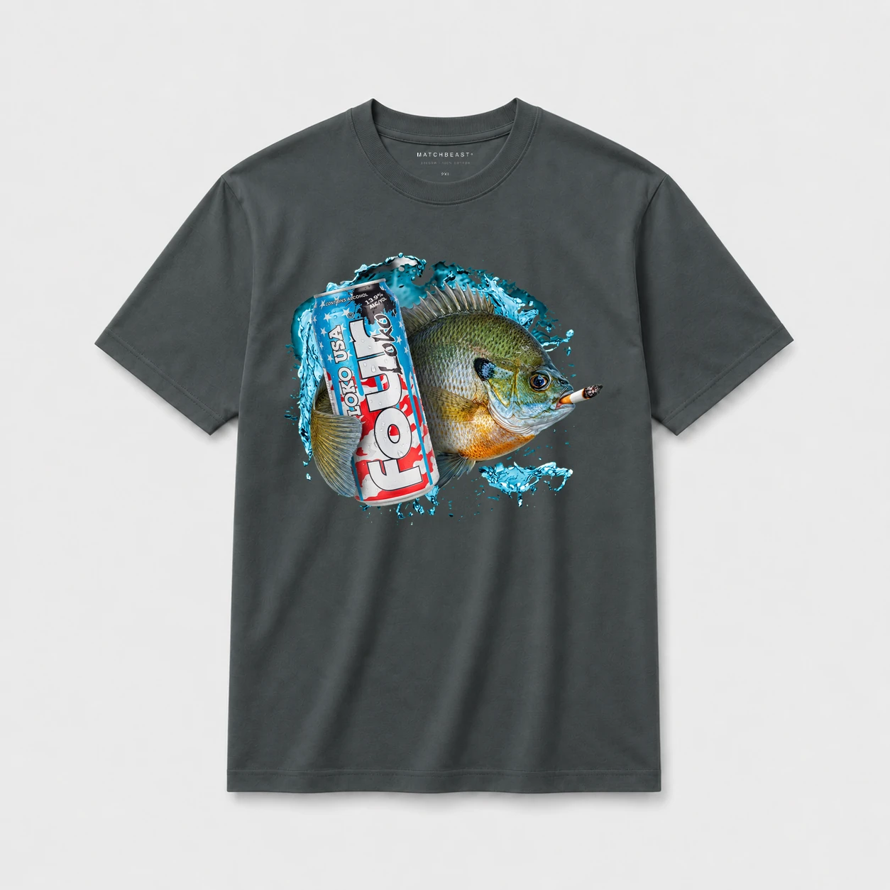 Party fuel bluegill t shirt dark20gray20party20fuel20bluegill.webp