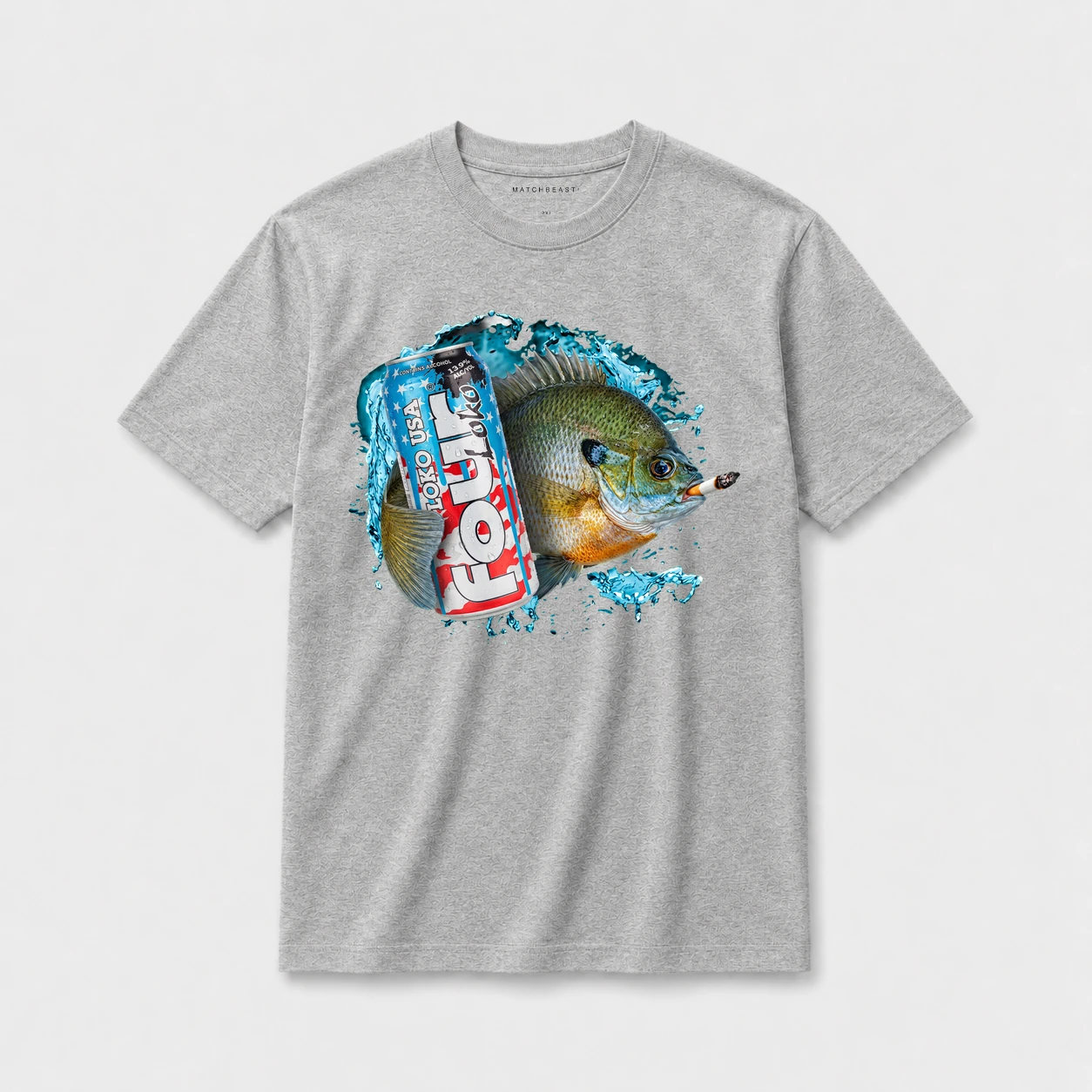 Party fuel bluegill t shirt gray20party20fuel20bluegill.webp
