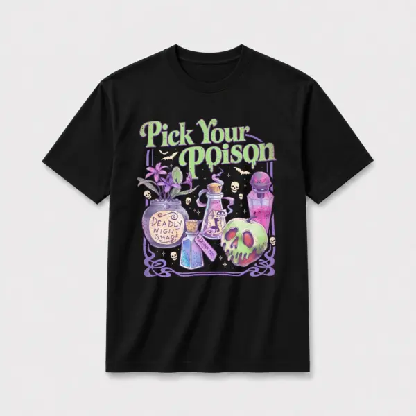 Pick your poison t shirt black20pick20your20poison.webp
