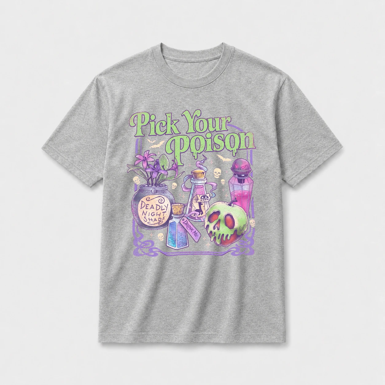 Pick your poison t shirt gray20pick20your20poison.webp