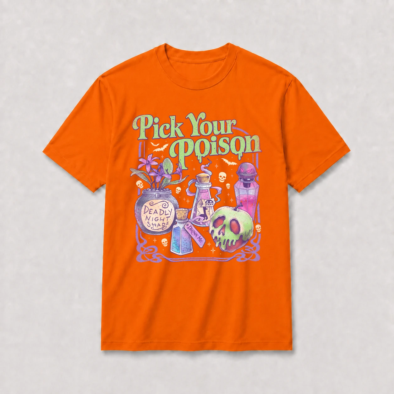 Pick your poison t shirt orange20pick20your20poison.webp