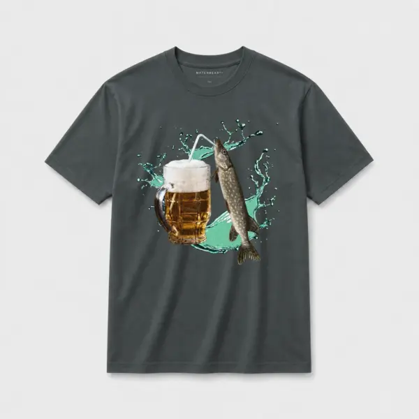 Pike beer t shirt dark20gray20pike beer.webp