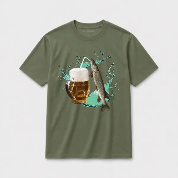 Pike beer t shirt olive20green20pike beer.webp