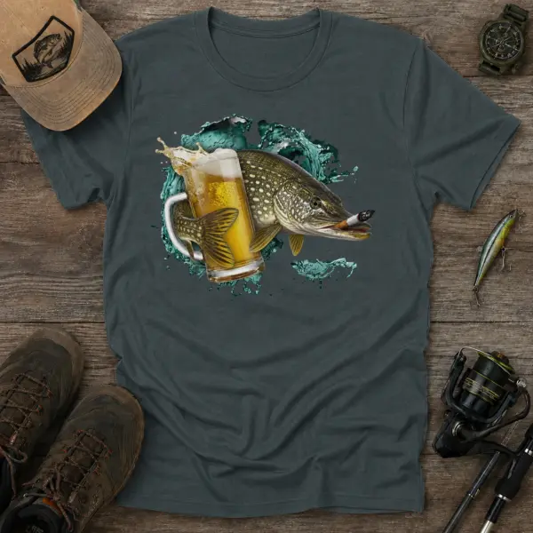 Pike cold catch t shirt dark gray20pike20cold20catch.webp