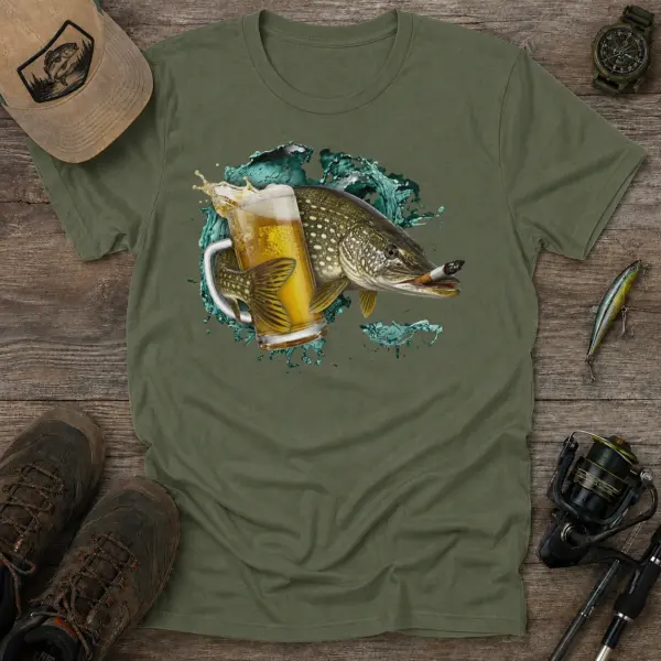 Pike cold catch t shirt green20pike20cold20catch.webp