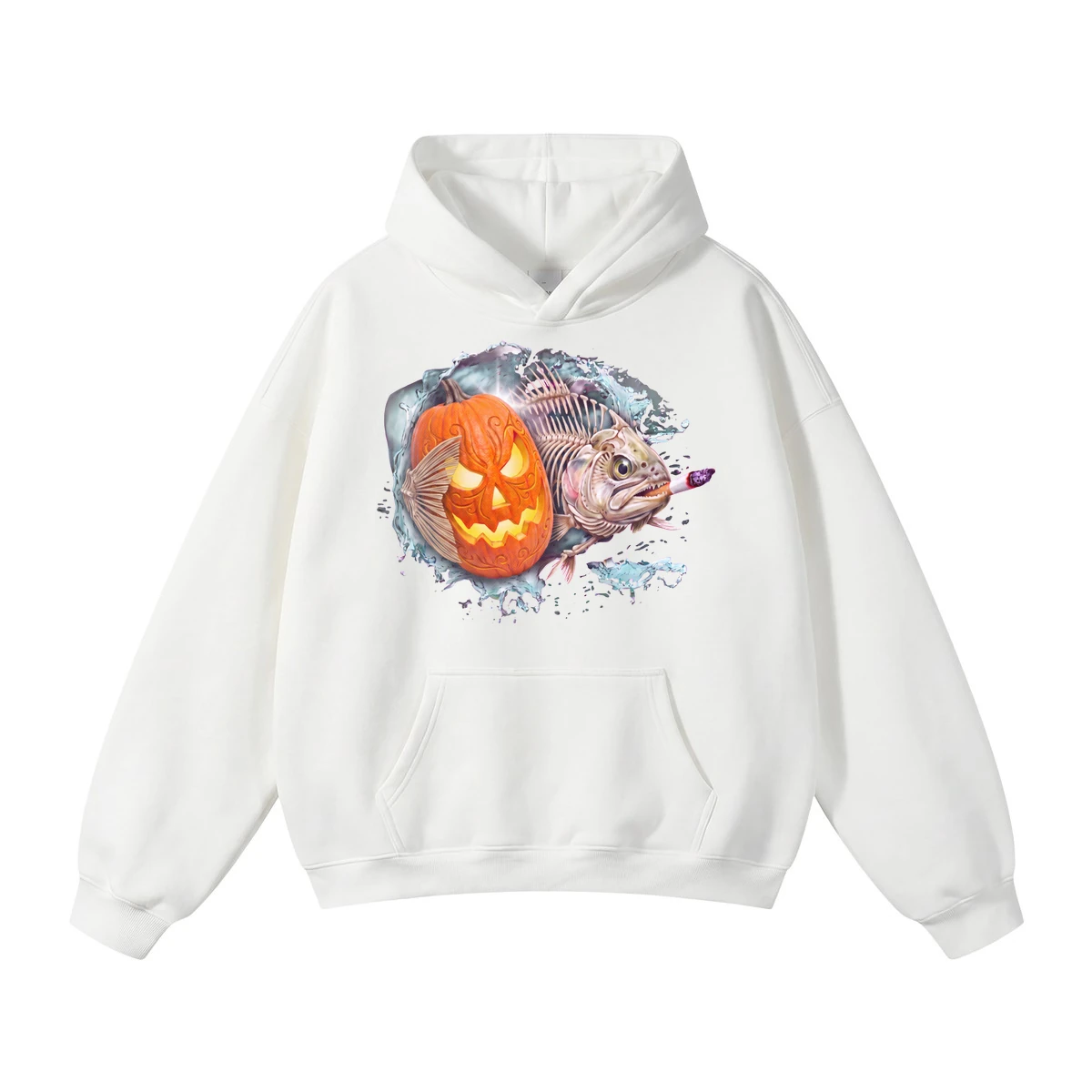 Pumpkin bones trout smoke premium hoodie white 120pumpkin20bones20trout20smoke.webp
