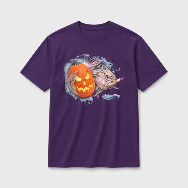 Pumpkin bones trout smoke t shirt purple20pumpkin20bones20trout20smoke.webp