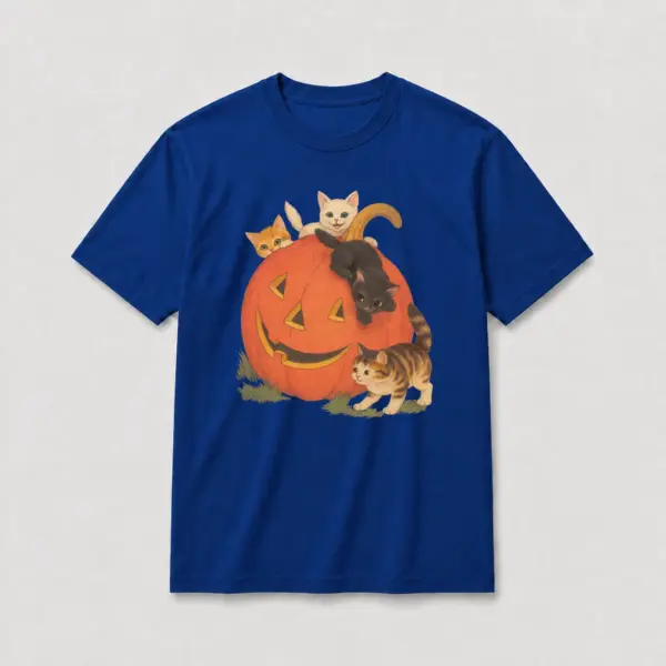 Pumpkin cat crew t shirt blue20pumpkin20cat20crew.webp