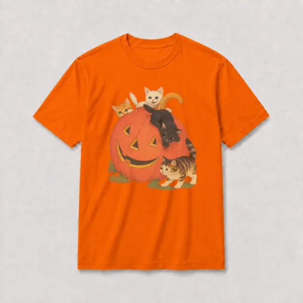 Pumpkin cat crew t shirt orange20pumpkin20cat20crew.webp