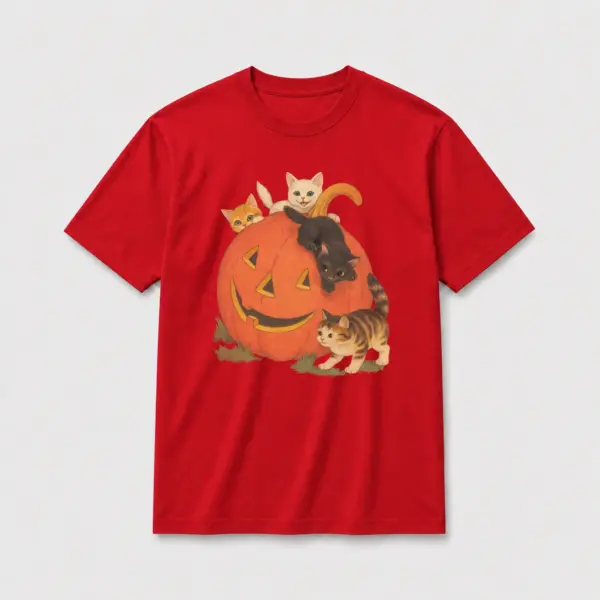 Pumpkin cat crew t shirt red20pumpkin20cat20crew.webp