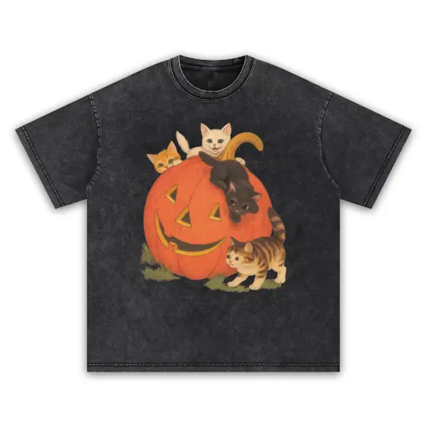 Pumpkin cat crew vintage t shirt washed20black20pumpkin20cat20crew.webp