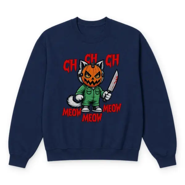Pumpkin prowler cat sweatshirt navy20pumpkin20prowler20cat.webp