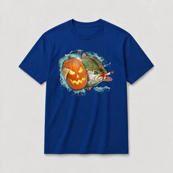 Pumpkin trout smoke t shirt blue20pumpkin20trout20smoke.webp