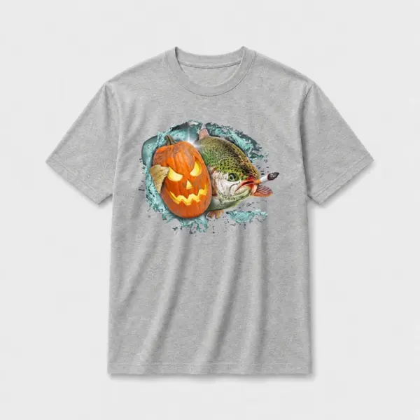 Pumpkin trout smoke t shirt gray20pumpkin20trout20smoke.webp
